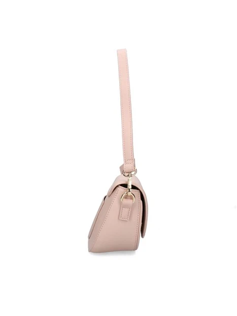 BORSA A TRACOLLA PIPER CON LOGO CENTRALE DONNA ROSA