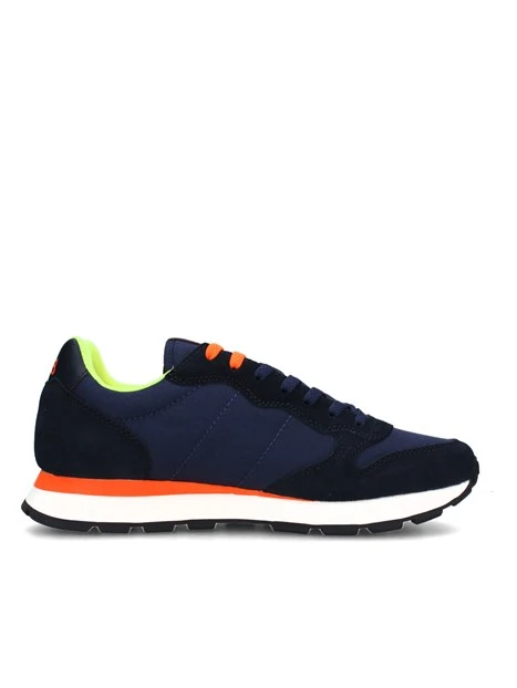 SNEAKERS BASSE TOM FLUO UOMO BLU