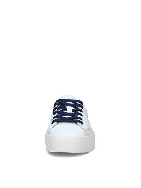 SNEAKERS BASSE STREET UOMO BIANCO BLU NAVY