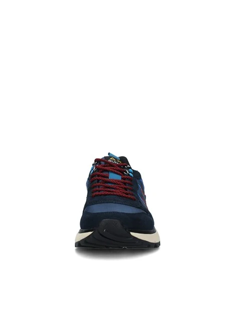 SNEAKERS PLATFORM FIRE AND CAMPING UOMO BLU