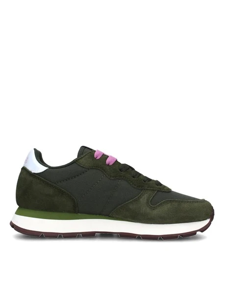 SNEAKERS BASSE ALLY SOLID DONNA VERDE MILITARE