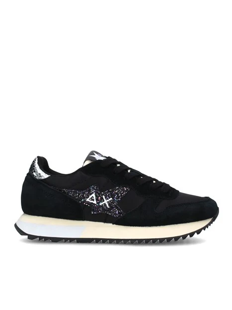 SNEAKERS BASSE STARGIRL GLITTER DONNA NERO