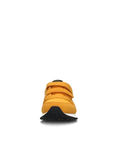 SNEAKERS BASSE TOM SOLID CON DOPPIO STRAPPO BAMBINO GIALLO