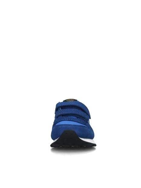 SNEAKERS BASSE TOM SOLID CON DOPPIO STRAPPO BAMBINO BLU CHIARO