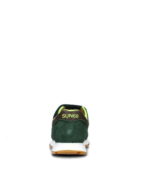 SNEAKERS BASSE BOY'S JAKI CON STRAPPO BAMBINO VERDE