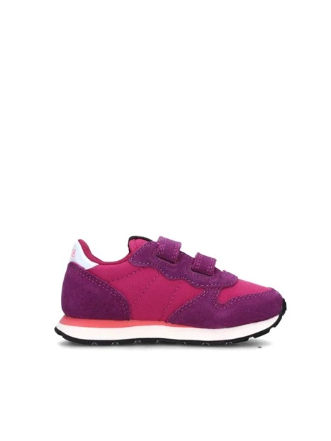 SNEAKERS BASSE ALLY SOLID DOPPIO STRAPPO BAMBINA LILLA