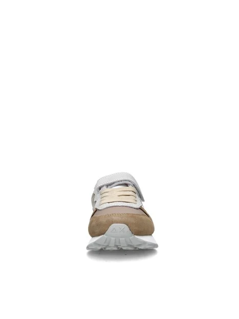 SNEAKERS BASSE STARGIRL CON UNO STRAPPO BAMBINA BEIGE