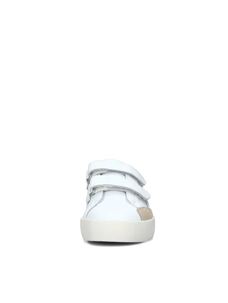 SNEAKERS BASSE KATY DOPPIO STRAPPO BAMBINA BIANCO