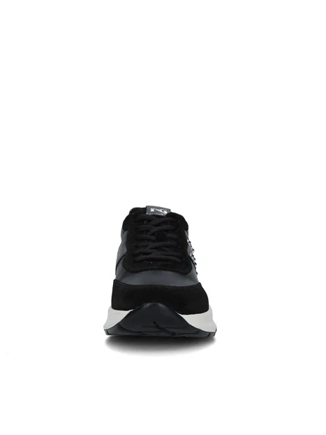 SNEAKERS PLATFORM AROLD CON LOGO DONNA NERO