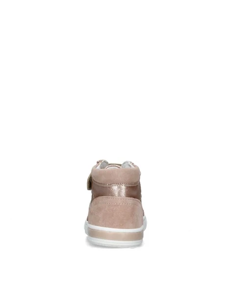 SNEAKERS ALTE SCAMOSCIATE BAMBINA ROSA