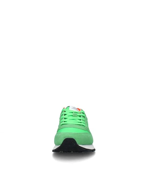 SNEAKERS BASSE TOM SOLID CON LACCI BAMBINO VERDE FLUO