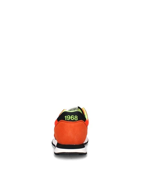 SNEAKERS BASSE TOM SOLID CON LACCI BAMBINO ARANCIO FLUO