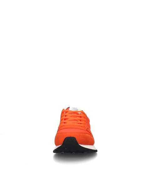 SNEAKERS BASSE TOM SOLID CON LACCI BAMBINO ARANCIO FLUO