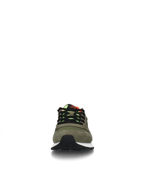 SNEAKERS BASSE TOM FLUO BAMBINO VERDE MILITARE