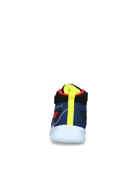 SNEAKERS BASSE B&G INFINITY LIGHT CON RAGNATELA BAMBINO BLU