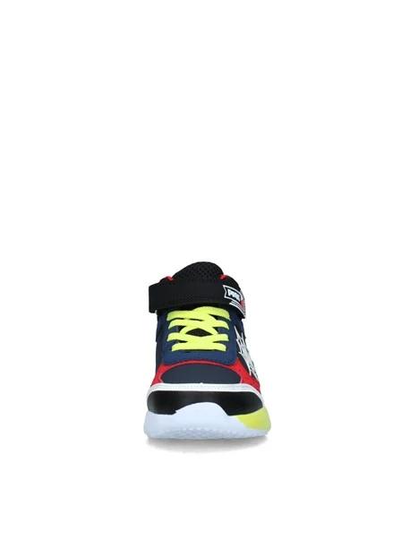 SNEAKERS BASSE B&G INFINITY LIGHT CON RAGNATELA BAMBINO BLU