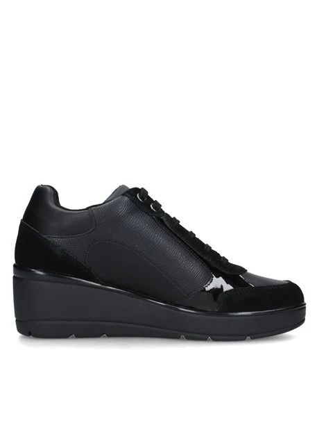 SNEAKERS PLATFORM ILDE DONNA NERO