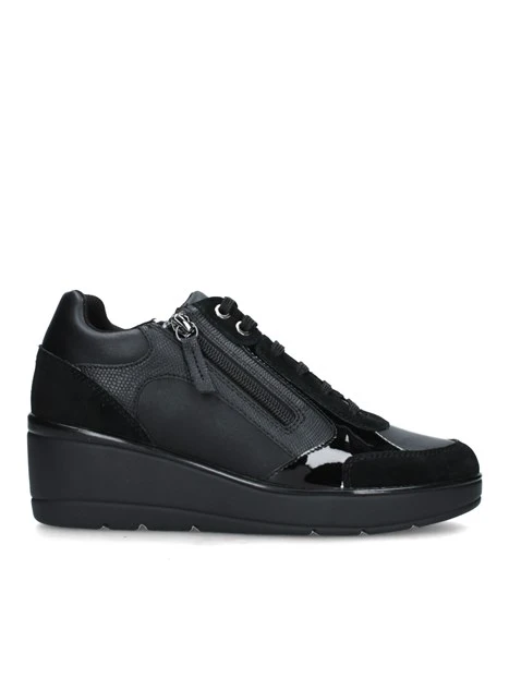 SNEAKERS PLATFORM ILDE DONNA NERO