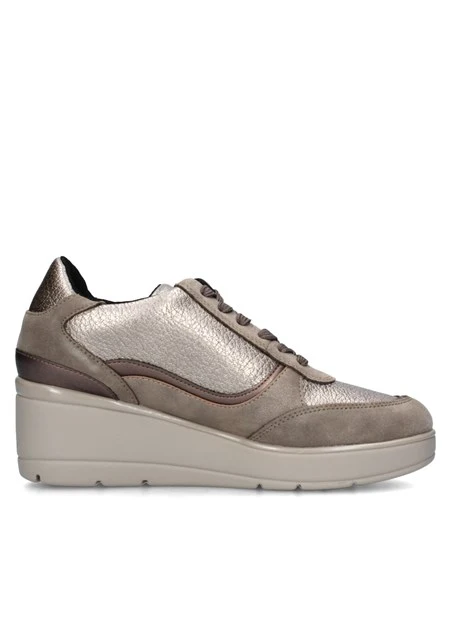 SNEAKERS PLATFORM ILDA DONNA BEIGE