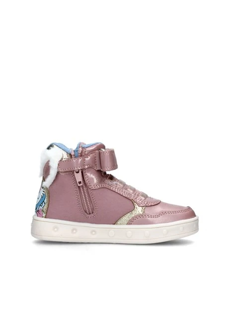 SNEAKERS ALTE SKYLIN BAMBINA ROSA