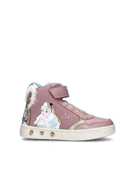 SNEAKERS ALTE SKYLIN BAMBINA ROSA