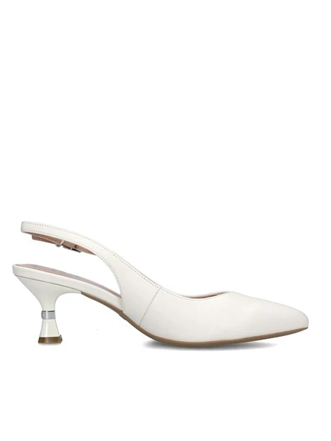 SLINGBACK GAIA 24 DONNA BIANCO