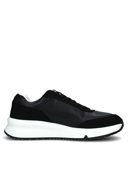 SNEAKERS PLATFORM CON LOGO UOMO NERO