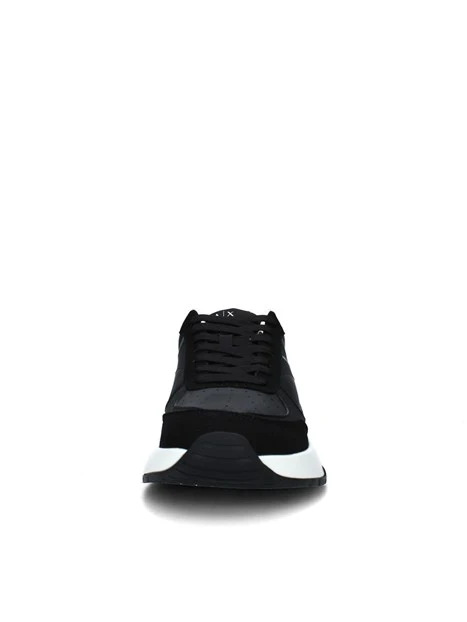 SNEAKERS PLATFORM CON LOGO UOMO NERO