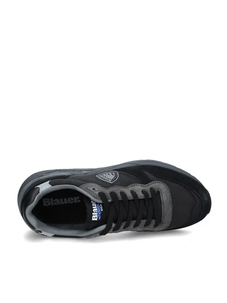 SNEAKERS PLATFORM ECOPELLE UOMO NERO