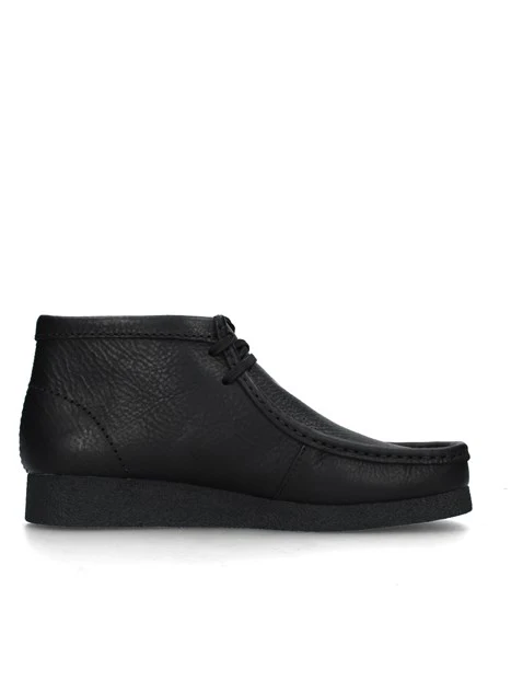 STIVALETTI WALLABEE EVO BT IN PELLE UOMO NERO