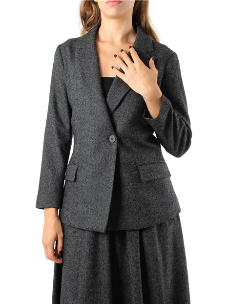 GIACCA BLAZER DOPPIOPETTO DONNA GRIGIO