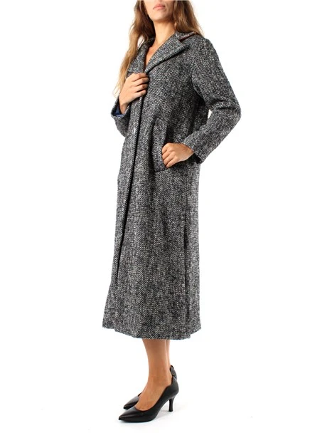 CAPPOTTO LUNGO DONNA GRAPHITE