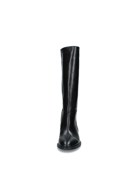 STIVALI TACCO BASSO M05 DONNA NERO