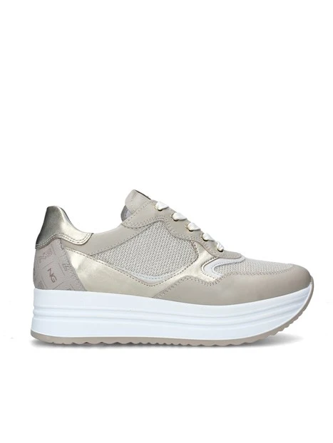 SNEAKERS PLATFORM PANDORA DONNA AVORIO