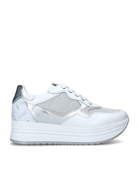 SNEAKERS PLATFORM SKIPPER DONNA BIANCO