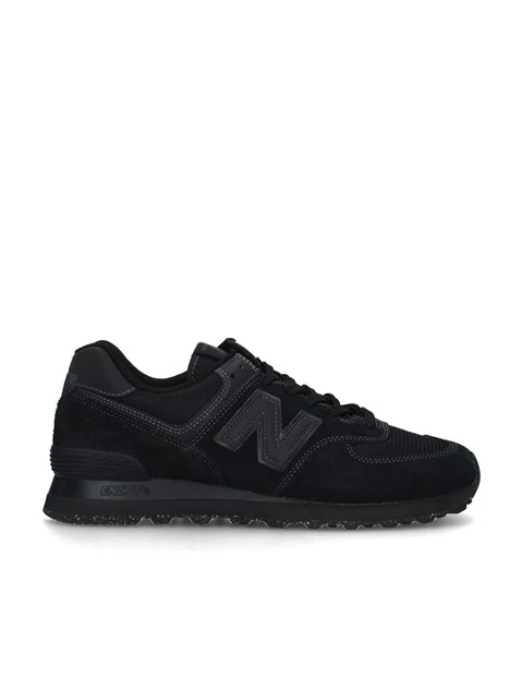 SNEAKERS BASSE CON LOGO 574 UOMO NERO