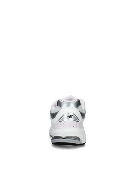 SNEAKERS BASSE 2002 LOGO ROSA BAMBINA BIANCO