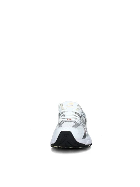 SNEAKERS BASSE 530 CON INSERTI GIALLI UNISEX BAMBINO BIANCO