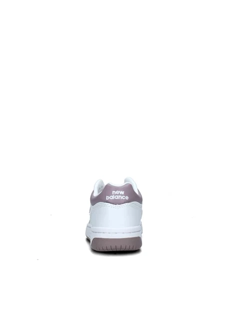 SNEAKERS BASSE 480 CON INSERTI ROSA UNISEX BAMBINO BIANCO