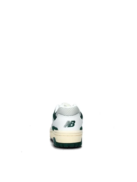 SNEAKERS BASSE 550 CON INSERTI VERDI UNISEX BAMBINO BIANCO