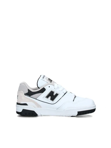 SNEAKERS BASSE 550 CON LOGO NERO UNISEX BAMBINO BIANCO