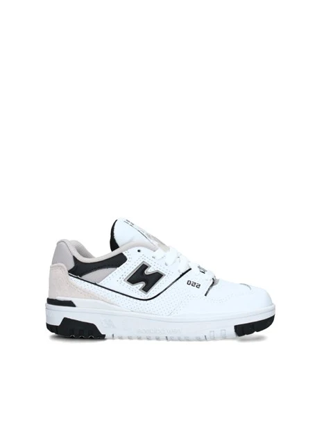 SNEAKERS BASSE 550 CON LOGO NERO UNISEX BAMBINO BIANCO