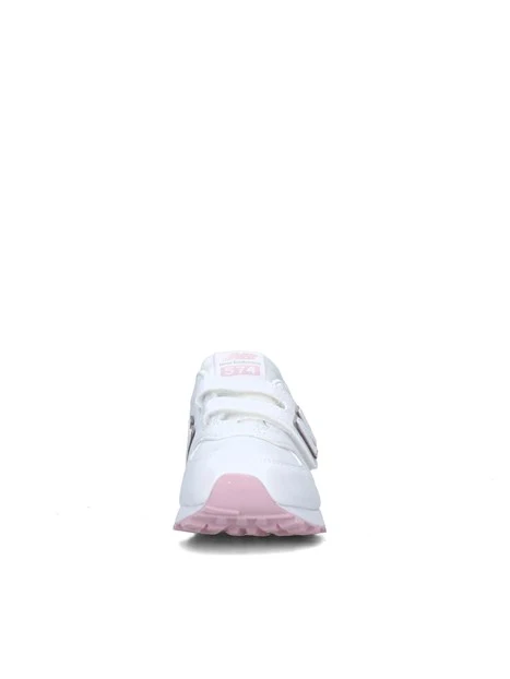 SNEAKERS BASSE 574 CON STRAPPI UNISEX BAMBINO BIANCO