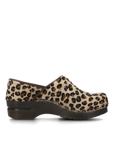 MOCASSINI LEOPARD DONNA MARRONE