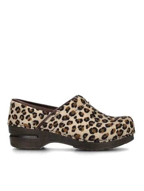 MOCASSINI LEOPARD DONNA MARRONE