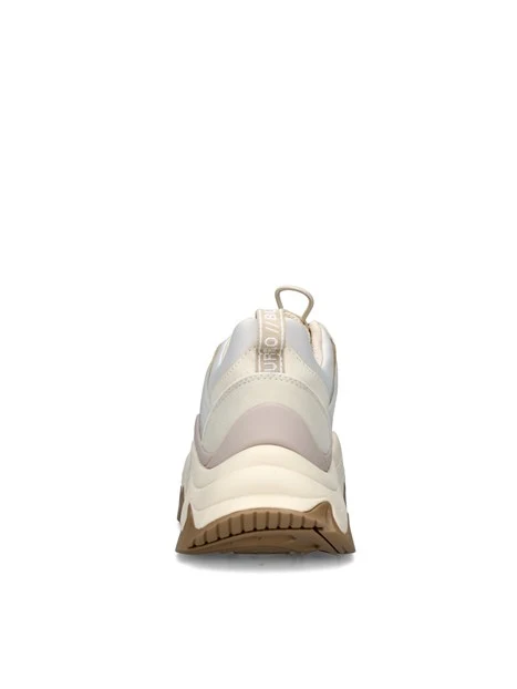 SNEAKERS PLATFORM TRAIL ONE MULTICOLORE DONNA BEIGE