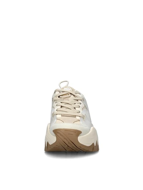 SNEAKERS PLATFORM TRAIL ONE MULTICOLORE DONNA BEIGE