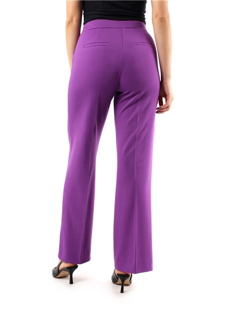 PANTALONI PALAZZO IN JERSEY DONNA VIOLA