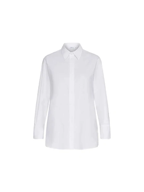 CAMICIA IN DI COTONE DONNA BIANCO