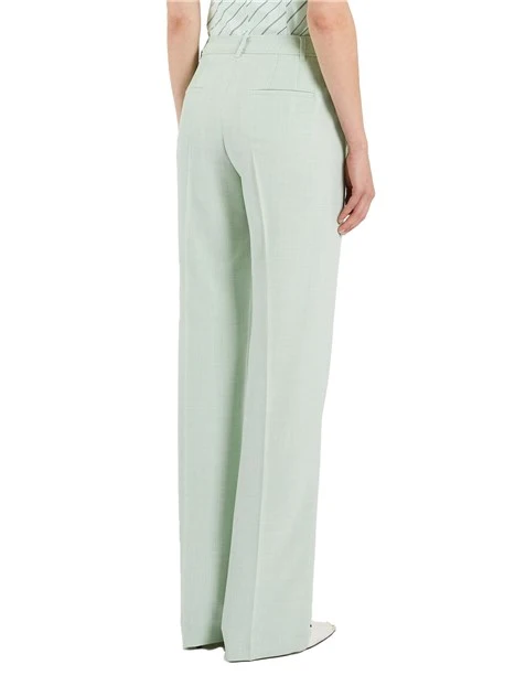 PANTALONI CHINO IN STUOIA DONNA VERDE